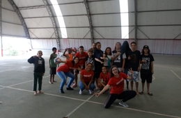 Festa da Família na Escola Marcílio Dias de San Thiago