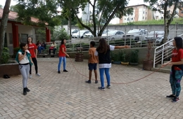 Festa da Família na Escola Marcílio Dias de San Thiago