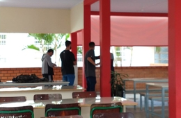 Acadêmicos de Engenharia Civil continuam projeto em escola