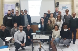 Coordenador de Engenharia Civil palestra no Crea Criciúma