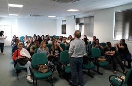 Acadêmicos visitam o Instituto de Psiquiatria em Florianópolis