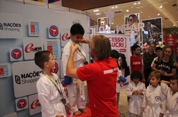 Esucri promove Festival de Karatê no Nações Shopping