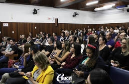 Presidente da OAB/SC Criciúma palestra para acadêmicos de Direito