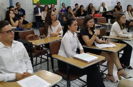 Curso de Direito da Esucri promove mais um julgamento simulado