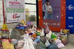 Maratona do Brinquedo: Esucri arrecada mais de 500 brinquedos em campanha