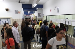 Recepção dos acadêmicos de 2019/1