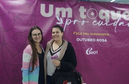 Um toque pro cuidado: Esucri lança campanha de prevenção ao câncer de mama