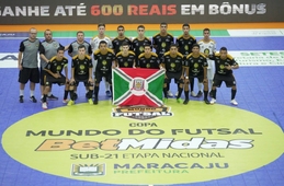 Criciúma está na fase internacional da Copa Mundo do Futsal