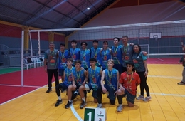 Vôlei de Forquilhinha/Esucri é campeão no masculino e feminino na etapa microrregional da Olesc 