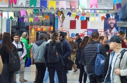 Alunos retornam às aulas presenciais na Esucri com recepção em clima de festa julina