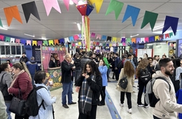 Alunos retornam às aulas presenciais na Esucri com recepção em clima de festa julina
