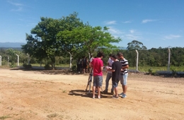 Acadêmicos de Engenharia Civil realizam atividades em projeto e aula prática