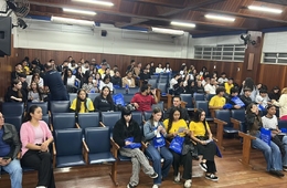 Esucri recebe alunos de escola de Balneário Rincão para visita orientada