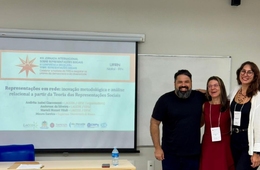Professora da Esucri apresenta pesquisa em jornada internacional sobre representações sociais