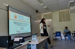 Professora da Esucri apresenta pesquisa em jornada internacional sobre representações sociais