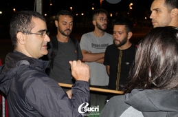 Acadêmicos participam de aula no Parque das Nações