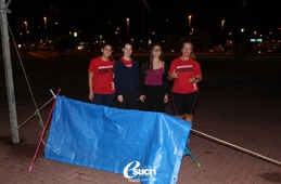 Acadêmicos participam de aula no Parque das Nações