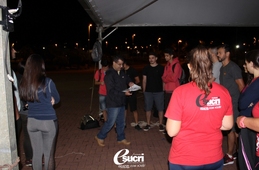 Acadêmicos participam de aula no Parque das Nações