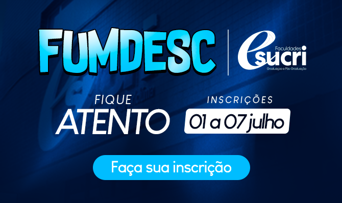 Inscrição Fumdesc